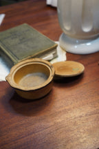 Antique Carved Treen Souvenir Box — "Cliff House, S.F.," Incised Asian Landscape, c. 1900–1920