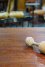Antique Turned Wooden Pestle / Food Masher, c. 1920s