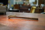Antique Wood-Handled Wire Scratch Brush, c. 1920s