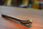 Antique Wood-Handled Wire Scratch Brush, c. 1920s