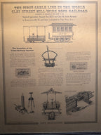Clay Street Hill Cable Railroad Broadside, c. 1890–1915 | San Francisco Engineering History