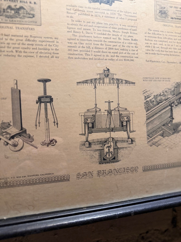 Clay Street Hill Cable Railroad Broadside, c. 1890–1915 | San Francisco Engineering History