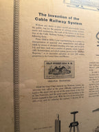 Clay Street Hill Cable Railroad Broadside, c. 1890–1915 | San Francisco Engineering History