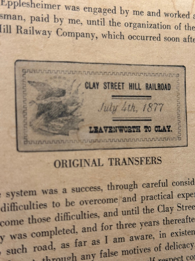 Clay Street Hill Cable Railroad Broadside, c. 1890–1915 | San Francisco Engineering History