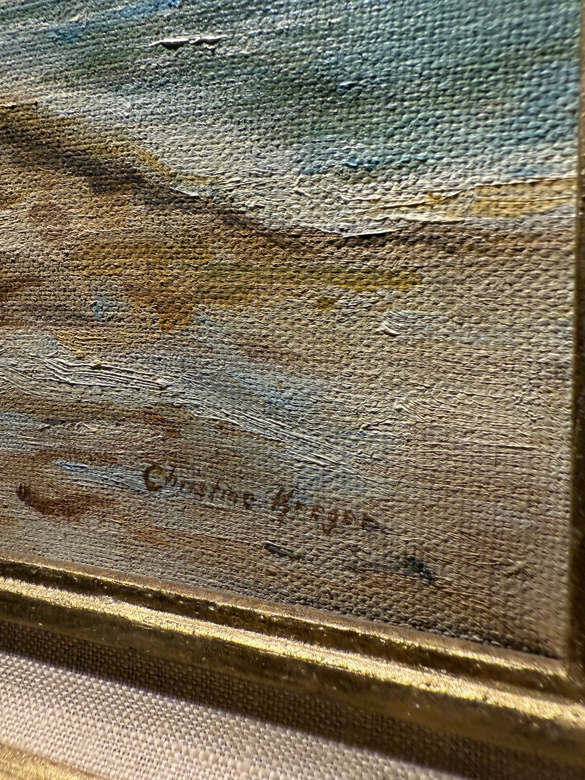 Signed in Her Married Name