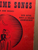 Framed “Old Time Songs” by M. Witmark & Sons, New York – Early 20th Century Sheet Music Collection, c. 1915–1925