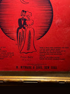 Framed “Old Time Songs” by M. Witmark & Sons, New York – Early 20th Century Sheet Music Collection, c. 1915–1925