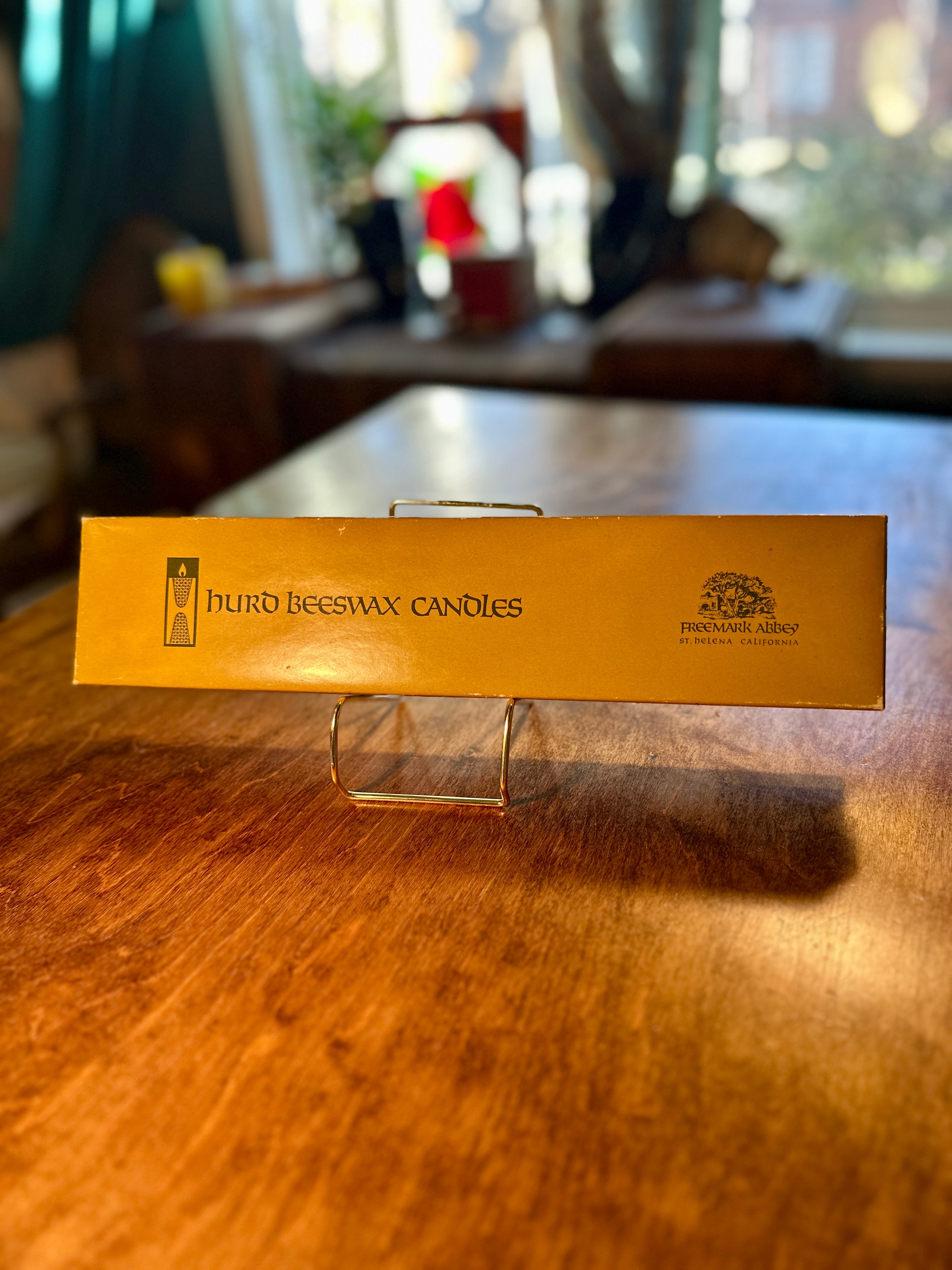 Freemark Abbey Beeswax Candles Napa Valley Box Set c.1970s