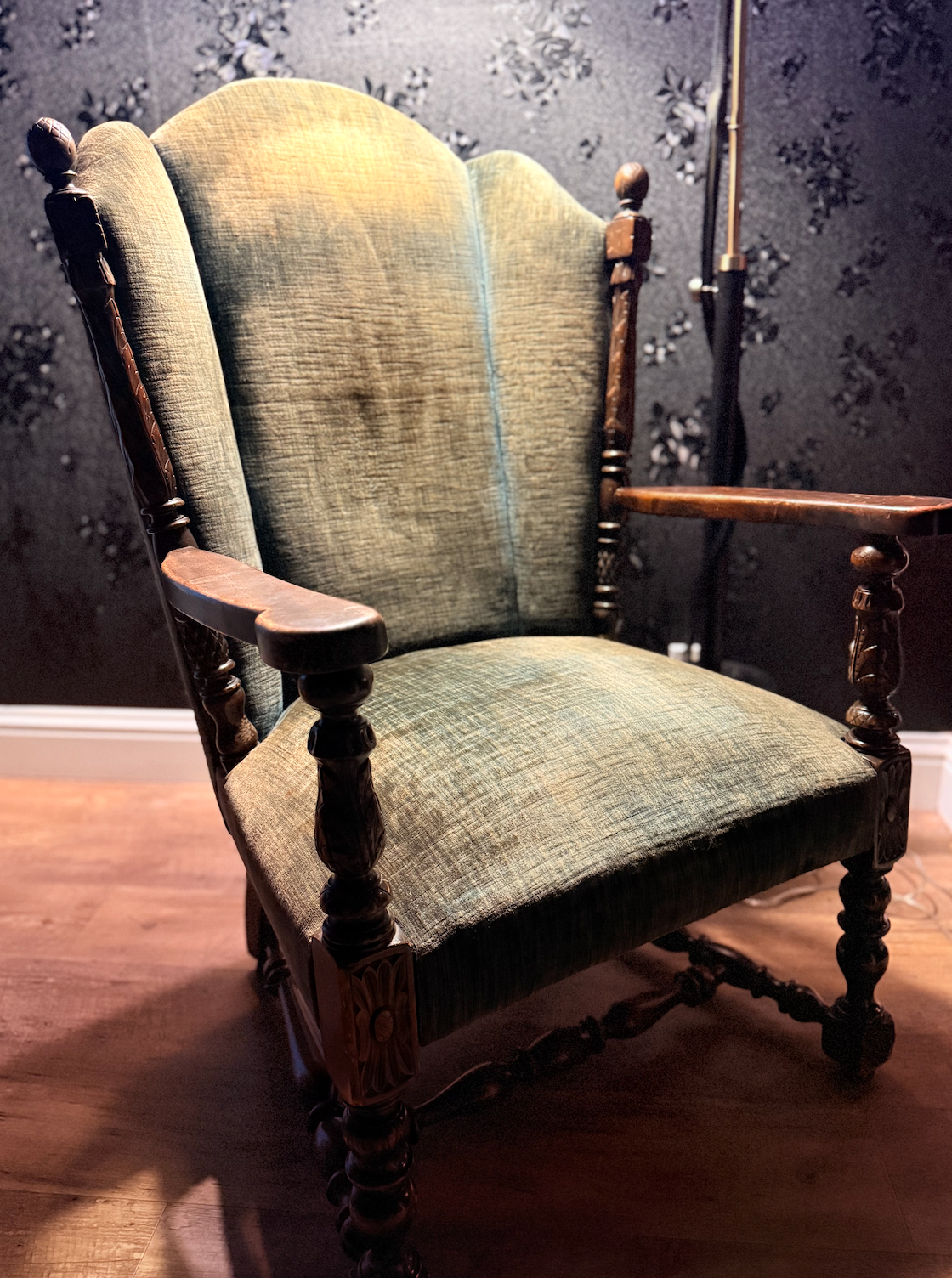 Jacobean Revival Armchair, c. 1930s–1940s