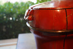 Late Qing Chinese Red Lacquered Wedding Food Basket, c. 1880–1915