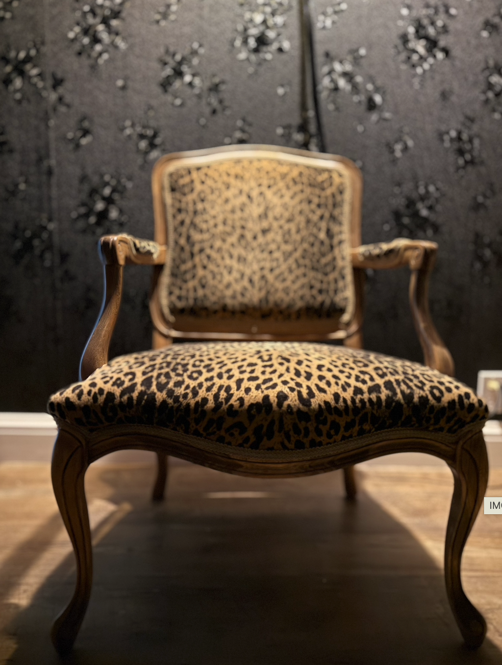 Louis XV–Style Fauteuils (Pair) — Mid-Century, c. 1950s