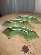 Mid-Century California Pottery Sectional Serving Tray, CALIF USA L59, c. 1950s