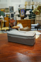 Mid-Century Hammered Steel Lock Box with Eberhard Latch, c. 1940s–1960s