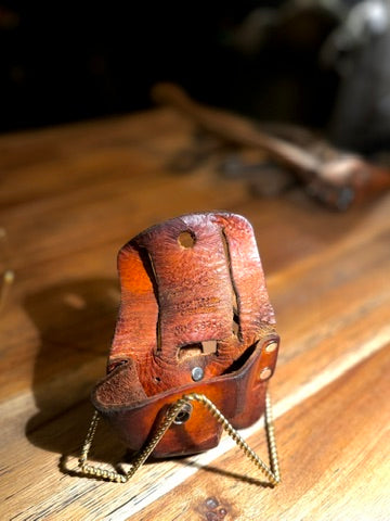 Mid-Century Leather Utility Holster for Work Knife or Multi-Tool, c. 1950s–1960s