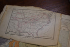 "The American People" by Muzzey — Antique 1929 History Textbook with 1920s Student Ephemera, Hoquiam, WA
