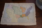 "The American People" by Muzzey — Antique 1929 History Textbook with 1920s Student Ephemera, Hoquiam, WA