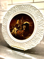 “The Lost Son” Rembrandt Collector Plate — Wood & Sons Staffordshire, c. 1950s “The Lost Son” Rembrandt Art Plate — Wood & Sons Staffordshire, c.1950s | Rococo Relief Collector Piece