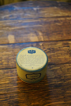 The Tinder Box "Aalborg" Pipe Tobacco Tin, Navy &amp; Cream Tobacciana, c. late 1970s–80s