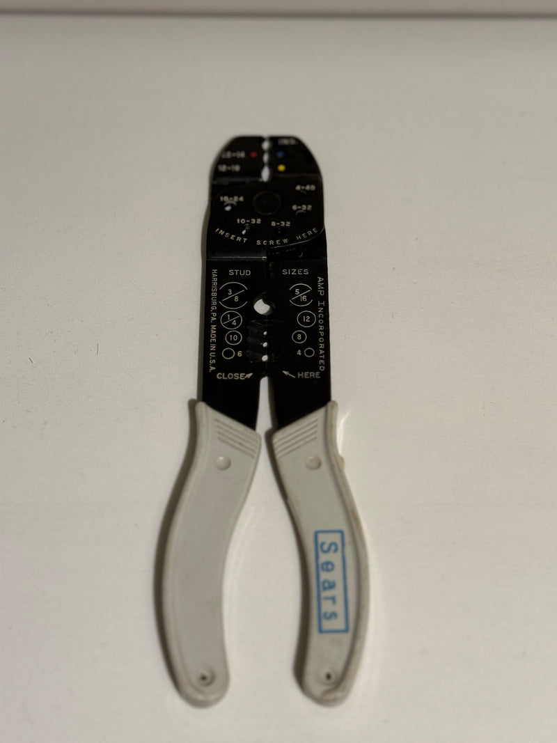 Vintage Sears AMP Wire Stripper and Crimping Tool, c. 1965–1984