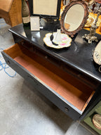 Antique Ebonized Colonial Revival Dresser, Five Drawers, c. 1915–1930
