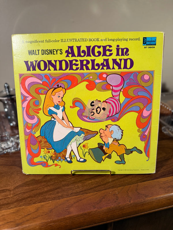 Vintage Disneyland LP Set of Six with Psychedelic Alice, c. 1964–1974