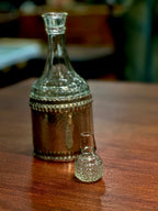 Vintage Eales of Sheffield Hammered Silver Plate Decanter, c. 1969–1985