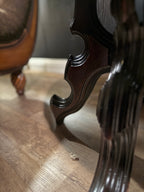 Victorian Quadruple-Scroll Parlor Table (c.1870–1890)