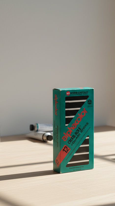 Vintage Alphacolor Char-Kole Drawing Set, c.1960s–1980s