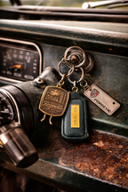 Vintage American Keychain Collection – Casino, Automotive & Travel c. 1970s–1990s