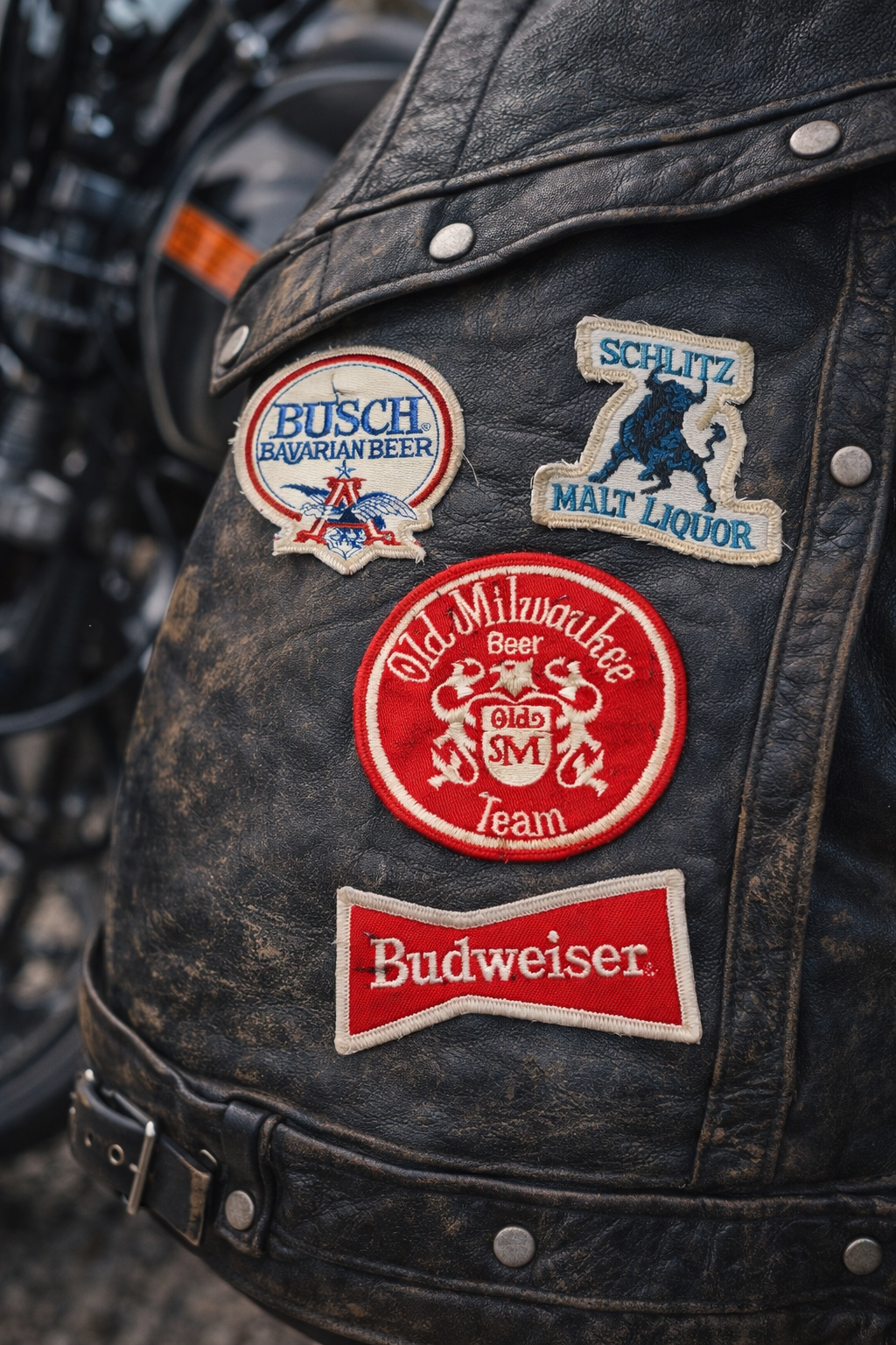 Vintage Americana Beer Patch Collection, c.1970s-1980s