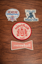 Vintage Americana Beer Patch Collection, c.1970s-1980s