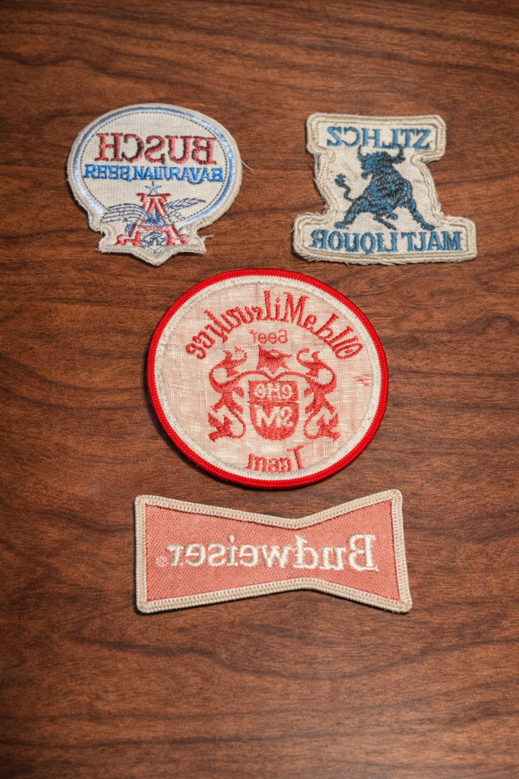 Vintage Americana Beer Patch Collection, c.1970s-1980s