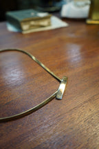 Vintage Gold Stretch Snake-Chain Belt with Hook Clasp, c. Late 1970s–80