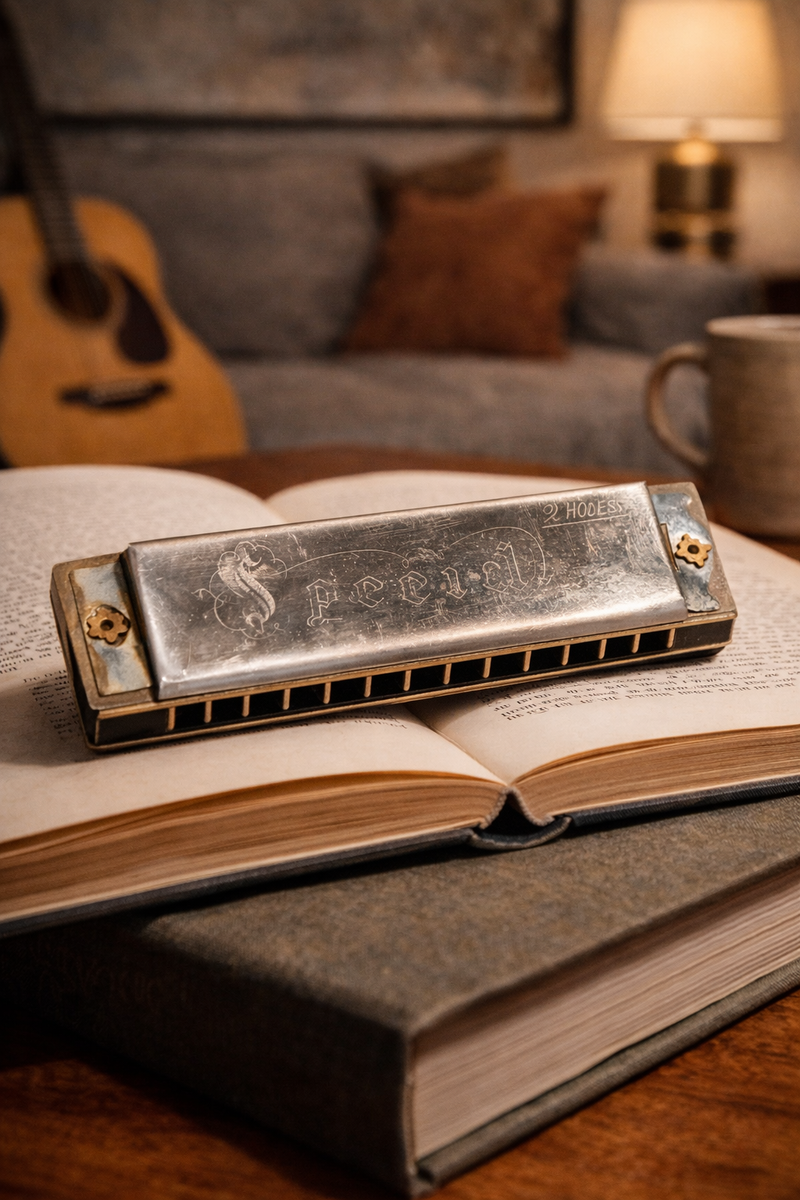 Vintage “Peerless” 21-Hole Harmonica