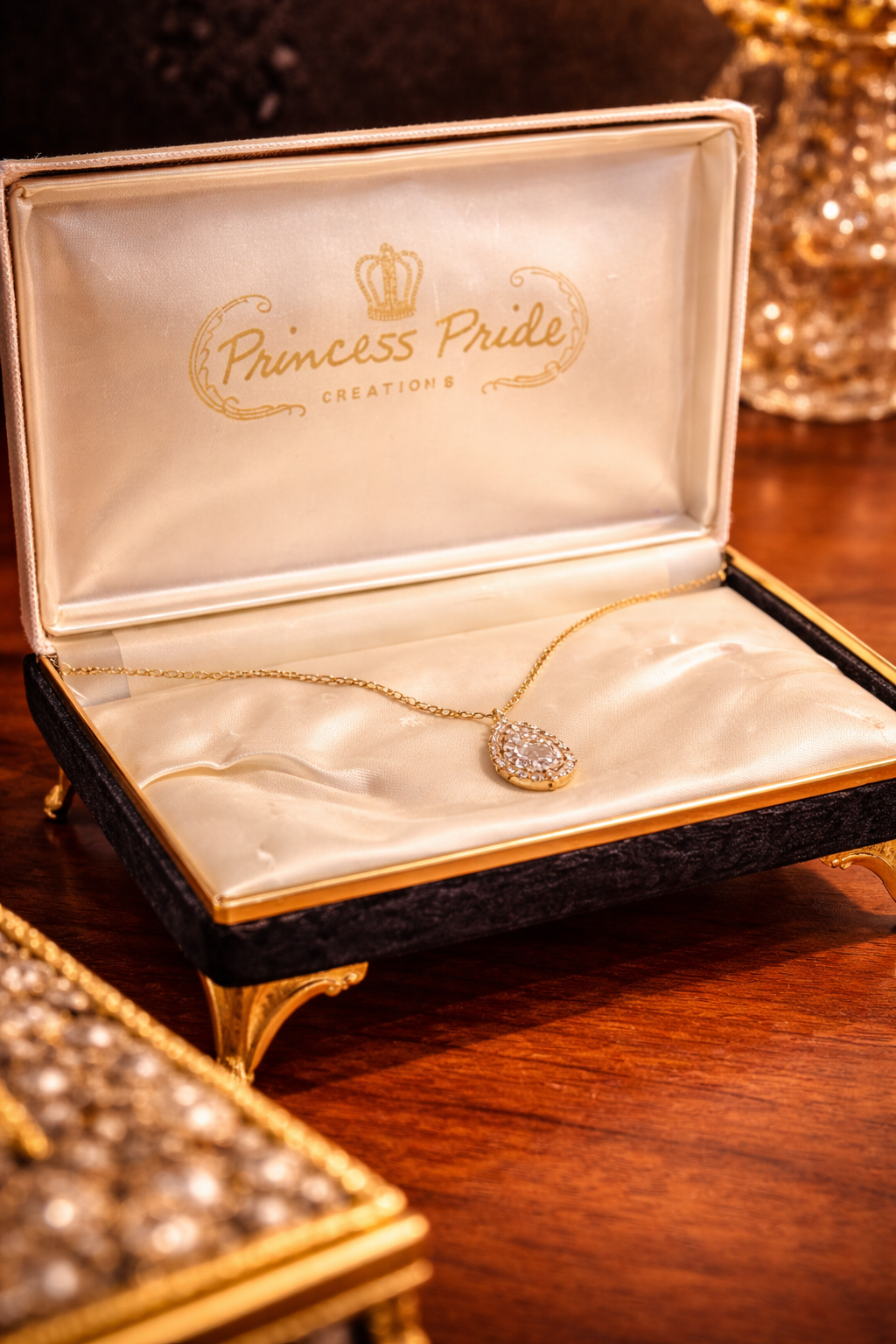 Vintage Princess Pride Creations Jewelry Box, c.1990s-2000s