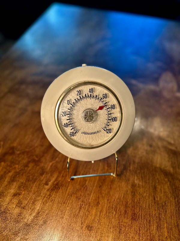 Vintage Springfield Sentinel Thermometer Mid-Century c.1950s
